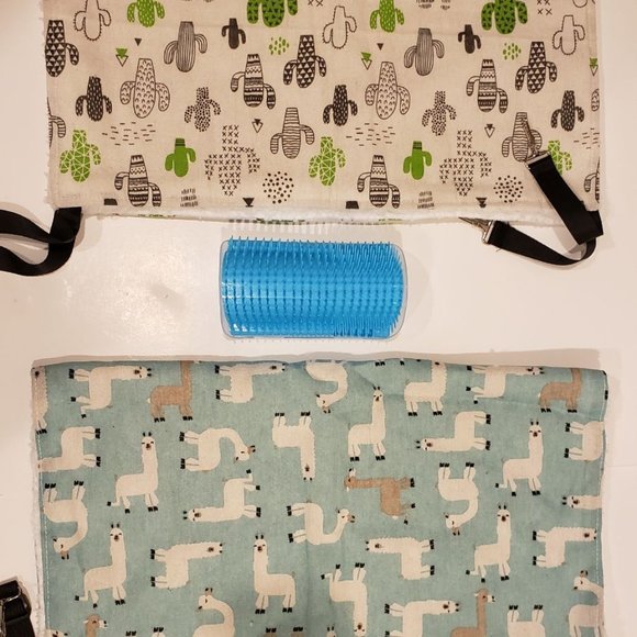 😻 Cat Corner Brush Groomer & Hammock Ferret, Rat, Rabbit for Chair Cage Size XL - Picture 3 of 4